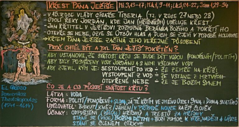 Křest Pána Ježíše